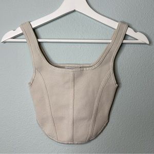 Aritzia babaton cropped top